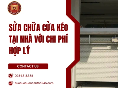 Sửa Chữa Cửa Kéo Tại Nhà Với Chi Phí Hợp Lý