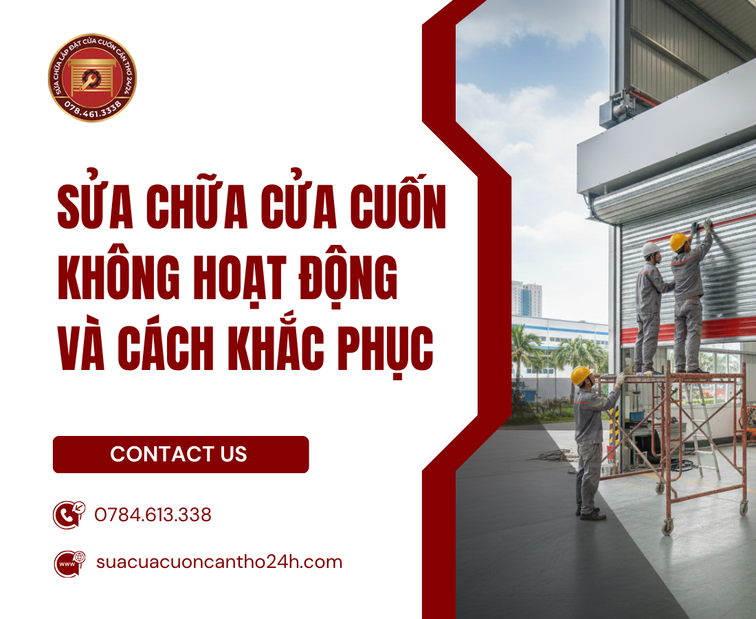 Quy trình Sửa Chữa Cửa Cuốn và các bước kiểm tra cơ bản
