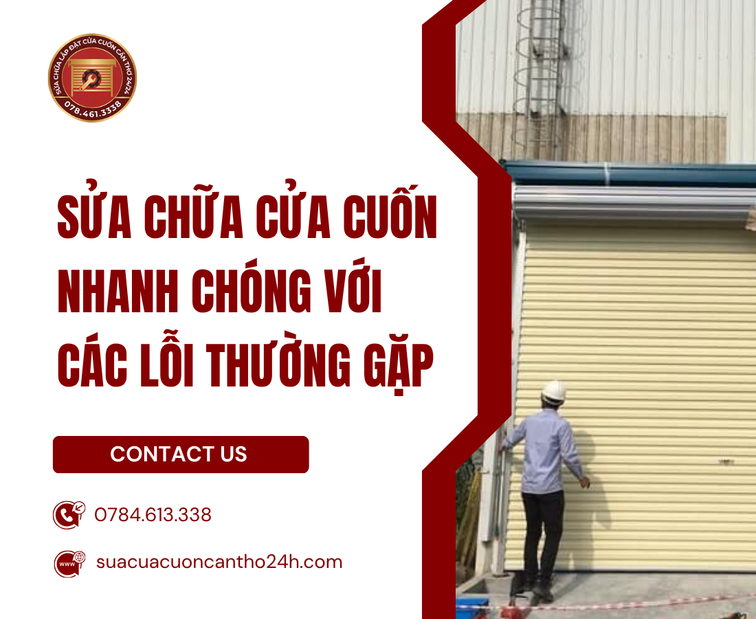 Quy trình thực hiện dịch vụ Sửa Chữa Cửa Cuốn chuyên nghiệp tại nhà